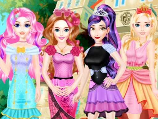 Fairy Tale Makeover Party game screenshot - girls - Free online game