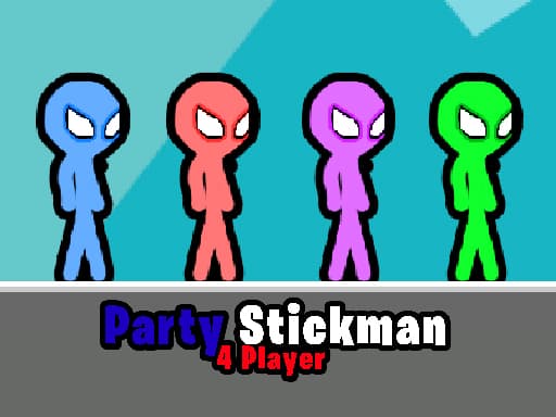 Captura de pantalla del juego Party Stickman 4 Player - adventure - Juego gratuito en línea