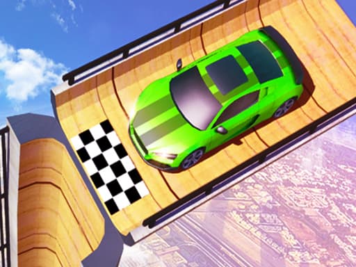 Captura de pantalla del juego Mega Stunt on sky  - racing - Juego gratuito en línea