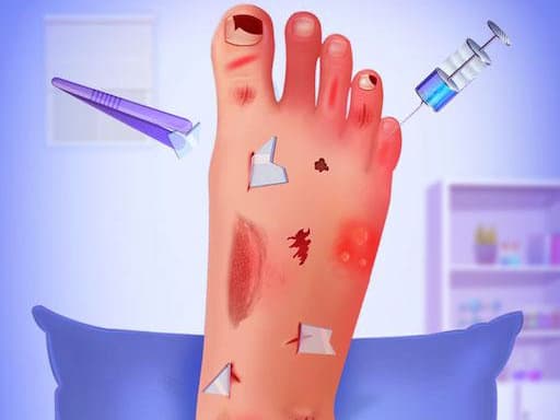 Knee Surgery Simulator游戏截图 - arcade - 免费在线游戏