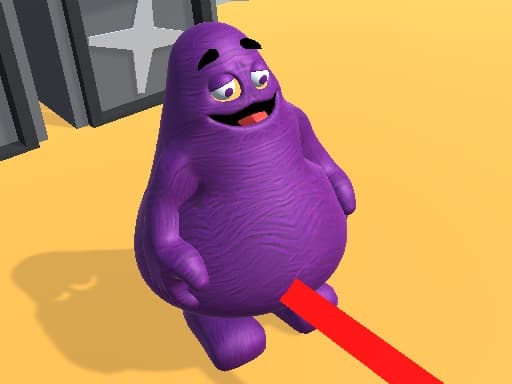 Captura de pantalla del juego Grimace Bullet Blender - shooting - Juego gratuito en línea