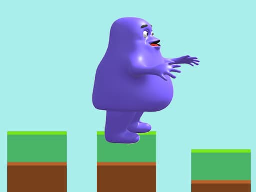 Captura de pantalla del juego Grimace Jumper - clicker - Juego gratuito en línea
