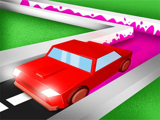 Captura de pantalla del juego Roller Road Splat - Car Paint 3D‏ - adventure - Juego gratuito en línea