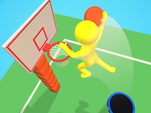 Jump Dunk 3D游戏截图 - arcade - 免费在线游戏