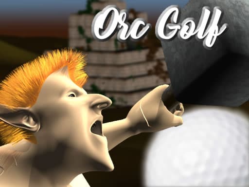 Captura de pantalla del juego Orc Temple Golf - sports - Juego gratuito en línea