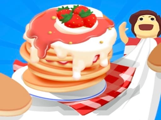 Pancake Run 3D game screenshot - 3d - Free online game