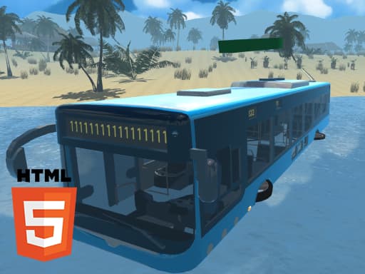 Water Bus Driver 2023游戏截图 - racing - 免费在线游戏