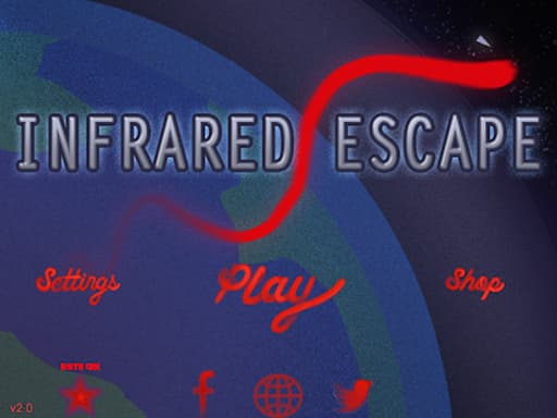 Captura de pantalla del juego Infrared Escape - action - Juego gratuito en línea