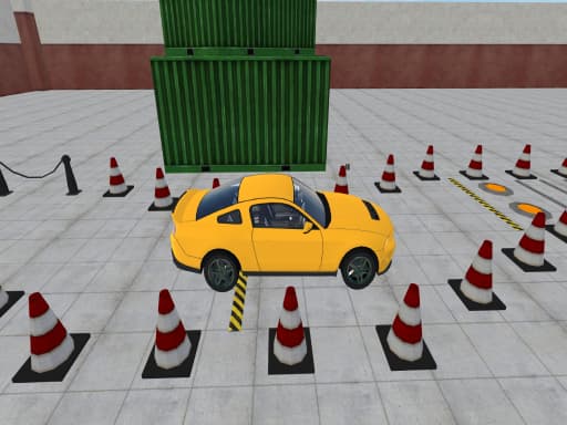 Precision Car Parking 3D game screenshot - racing - Free online game