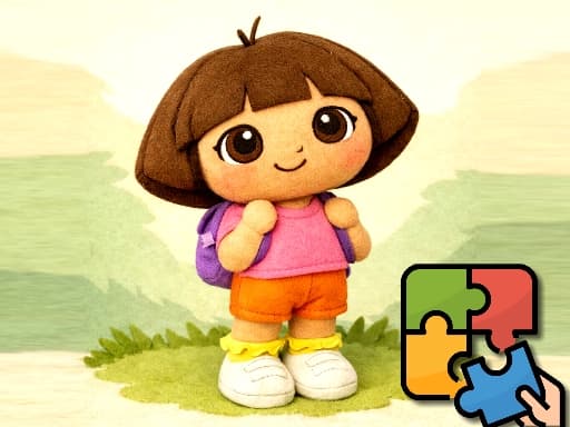 Dora Puzzle Challenge游戏截图 - puzzles - 免费在线游戏