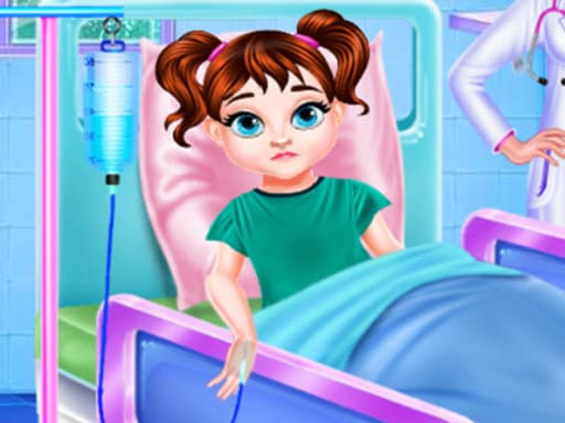 Baby Taylor Stomach Care game screenshot - girls - Free online game