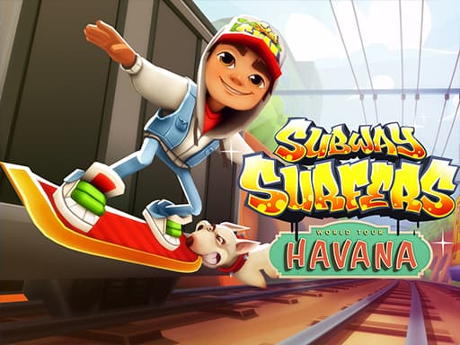 Subway Surfers Havana 2021 game screenshot - hypercasual - Free online game