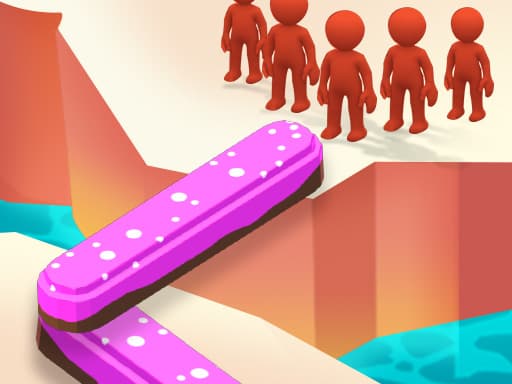 Captura de pantalla del juego Rotating Bridge - puzzles - Juego gratuito en línea