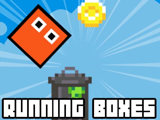 Retro Running Boxes游戏截图 - racing - 免费在线游戏