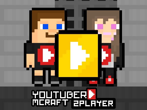 Youtuber Mcraft 2Player game screenshot - arcade - Free online game