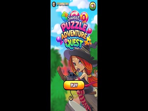 Sweet Puzzle Adventure Quest game screenshot - arcade - Free online game