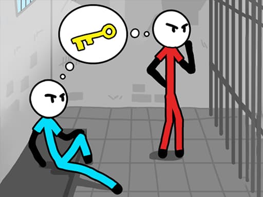 Crazy Stickman Escape game screenshot - fighting - Free online game
