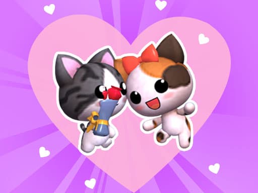 Captura de pantalla del juego Love Cat Line - boys - Juego gratuito en línea