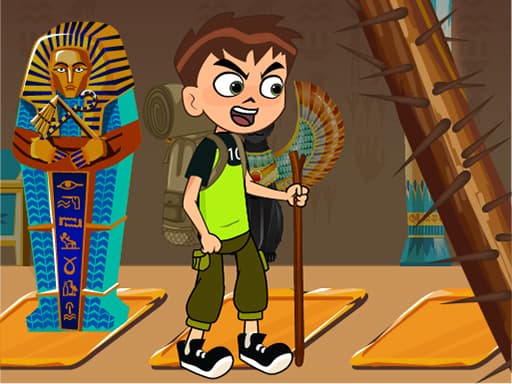 Captura de pantalla del juego Ben 10 Egypt Mystery - adventure - Juego gratuito en línea