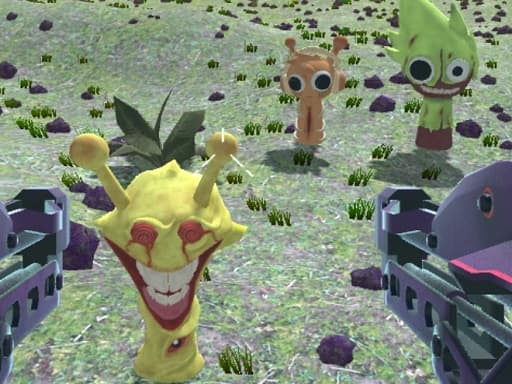Captura de pantalla del juego Sprunki Island Survival Shooting - shooting - Juego gratuito en línea