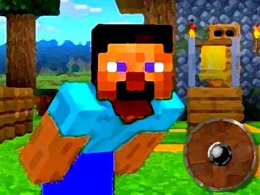 Minecraft World Adenture游戏截图 - arcade - 免费在线游戏