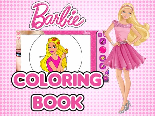 Barbie Coloring Books game screenshot - girls - Free online game