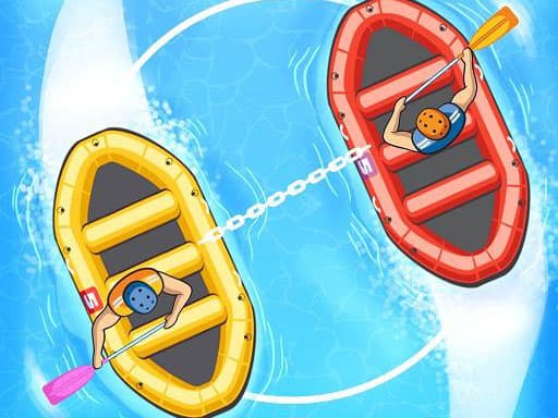 Dual Rafting游戏截图 - arcade - 免费在线游戏