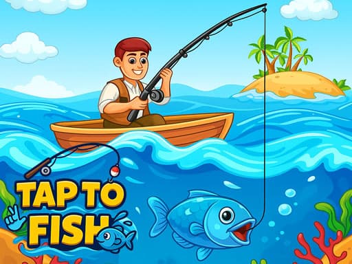 Tap to Fish game screenshot - hypercasual - Free online game