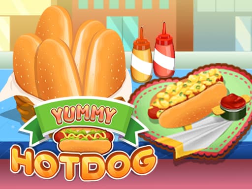 Yummy Hotdog game screenshot - girls - Free online game