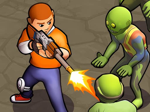 Zombie Survival 2 game screenshot - arcade - Free online game