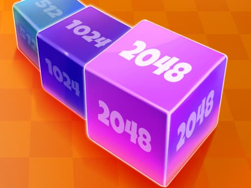 Captura de pantalla del juego Cube Arena  2048  Merge Numbers - puzzles - Juego gratuito en línea