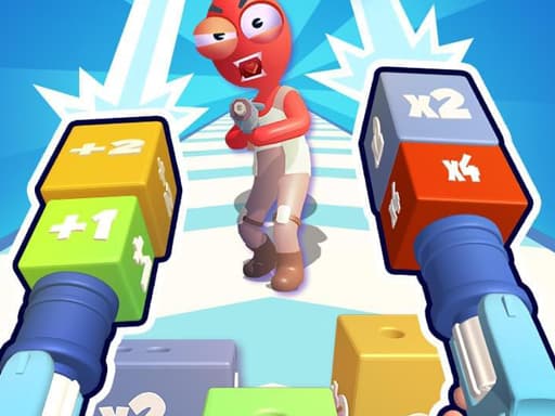 Go and shoot game screenshot - arcade - Free online game