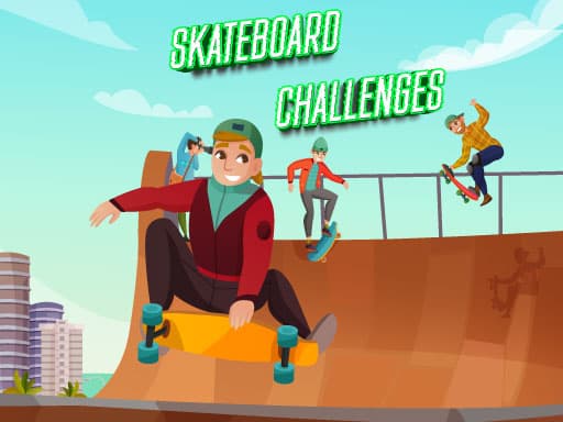 Skateboard Challenges游戏截图 - racing - 免费在线游戏