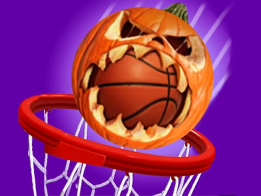 Captura de pantalla del juego Halloween Basket - sports - Juego gratuito en línea