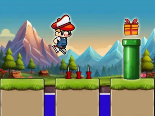Mighty Run 2D  game screenshot - adventure - Free online game