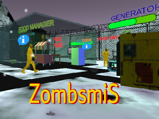 Captura de pantalla del juego ZombsmiS  - clicker - Juego gratuito en línea