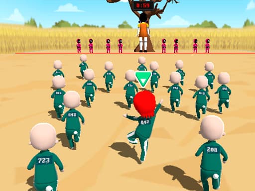 Captura de pantalla del juego The Squid Game - action - Juego gratuito en línea