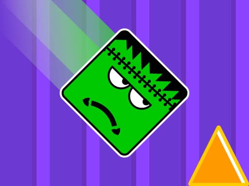 Frank In Geometry Maps game screenshot - hypercasual - Free online game