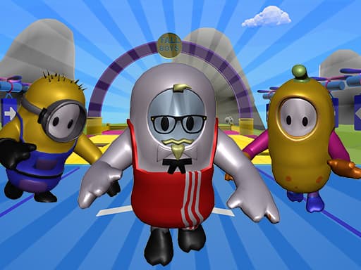 Fall Guys Multiplayer Runner游戏截图 - multiplayer - 免费在线游戏