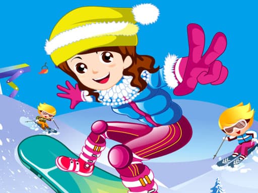 Snowboarder Girl游戏截图 - girls - 免费在线游戏