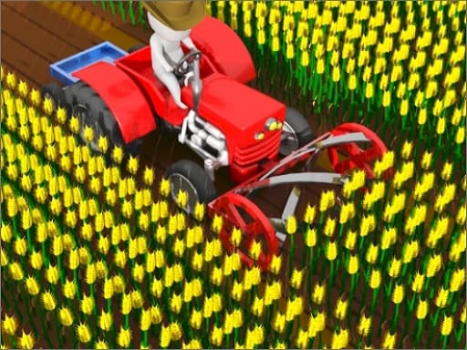 Cut the Grass   Cutting Grass game screenshot - 3d - Free online game