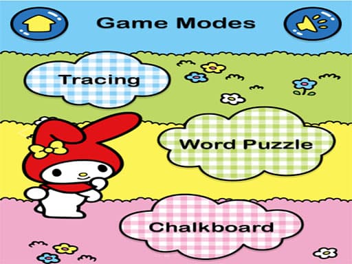 MyMelody ABC Tracing游戏截图 - racing - 免费在线游戏
