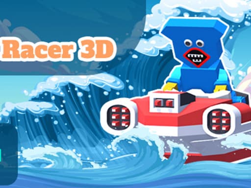 Huggy Jet Ski Racer 3D游戏截图 - racing - 免费在线游戏