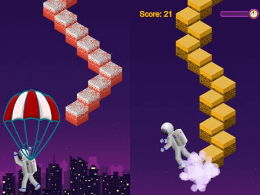 Step Upper game screenshot - hypercasual - Free online game