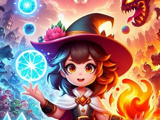 Mage Adventure: Mighty Raid game screenshot - arcade - Free online game
