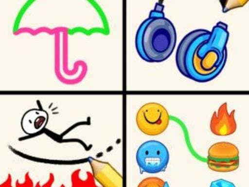 Captura de pantalla del juego One Line Drawling - hypercasual - Juego gratuito en línea