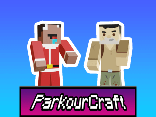 Parkour Craft Noob Steve game screenshot - adventure - Free online game