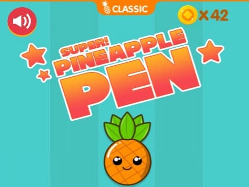 Super Pineapple Pen游戏截图 - arcade - 免费在线游戏