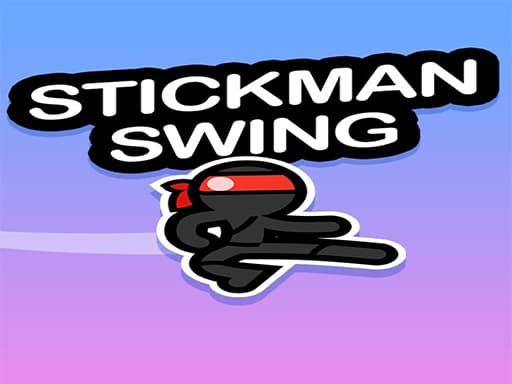 Stickman Swing Flat game screenshot - hypercasual - Free online game
