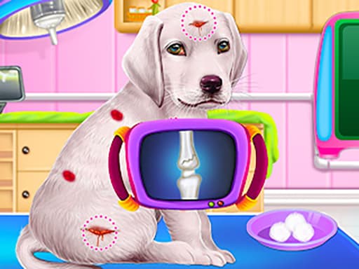 Labrador Puppy Daycare Salon game screenshot - hypercasual - Free online game